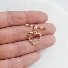 Тогл 15 мм, позолота. З062