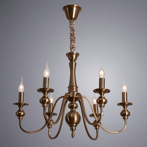 Люстра Arte Lamp Passoni A6097LM-6PB