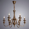 Люстра Arte Lamp Passoni A6097LM-6PB