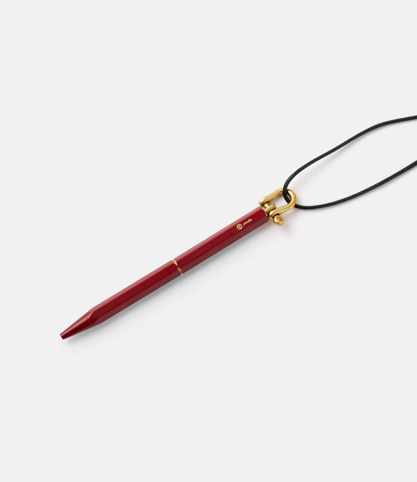 Ystudio Classic Revolve Portable Ballpoint Pen Red — портативная ручка