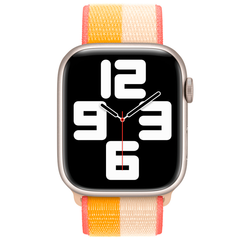 Ремешок Apple  45 mm Maize/White Sport Loop - Regular (ML2Y3ZM/A)