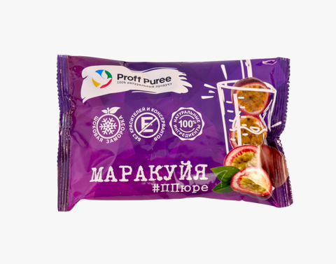 Пюре заморож. Маракуйя Proff Puree, 250 гр