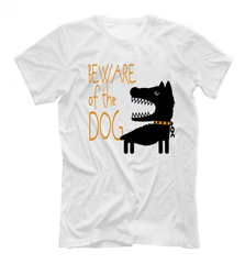 Футболка "Осторожно, Злая собака"