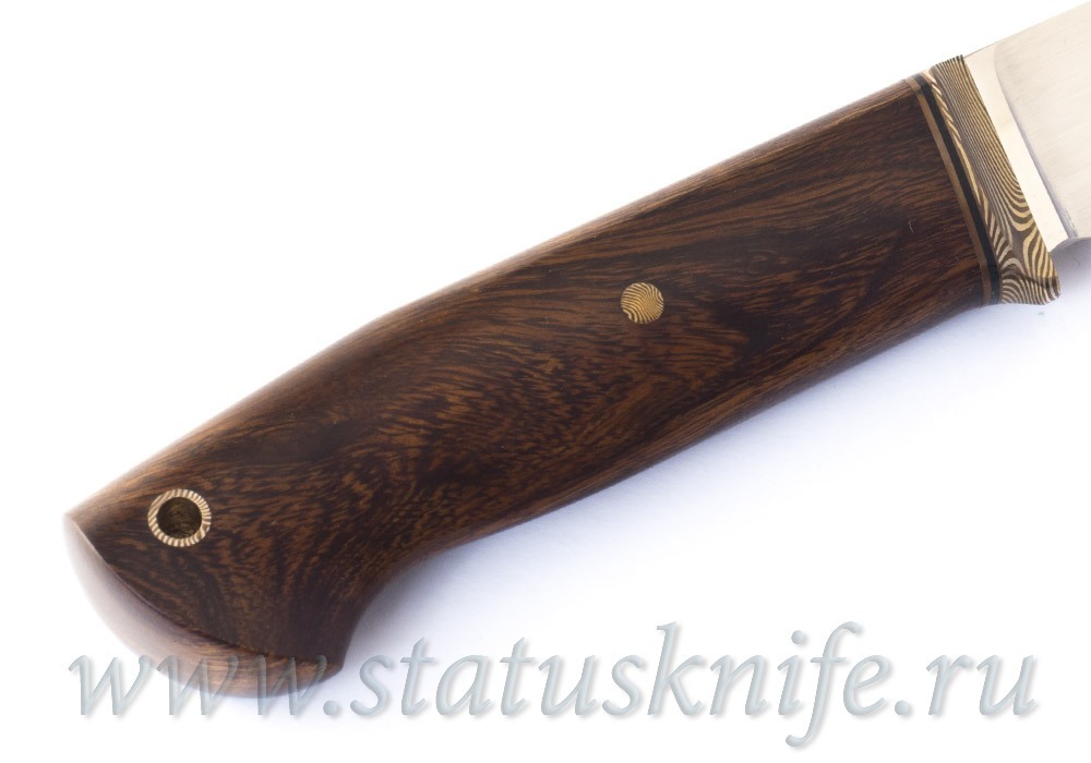 Нож авторский S125V Мокуме ironwood 121 мм