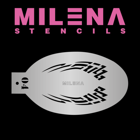 Трафарет Milena 04