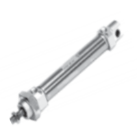 C85N20-25K  Пневмоцилиндр с защитным гофром, G1/8
