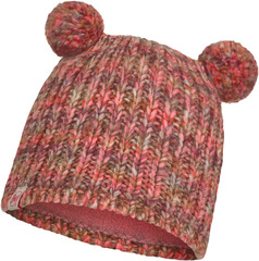 Шапка вязаная с флисом детская Buff Hat Knitted Polar Lera Flamingo Pink