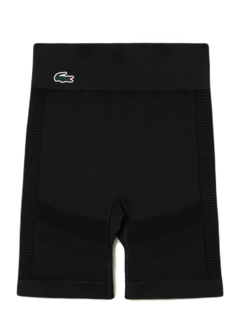 Lacoste Women s Seamless Sport Bike Shorts black 12 122 TENNIS 24.RU
