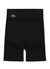 Женские теннисные шорты Lacoste Women's Seamless Sport Bike Shorts - black