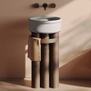 ArtCeram BRL001 01 00 ArtCeram BRERA Раковина накладная Ø 43 h 15, без отв под смеситель, цвет белый глянцевый