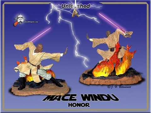 STAR WARS UNLEASHED MACE WINDU