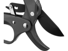 GRINDA P-33, 200 мм, закаленная сталь, с храповым механизмом, алюминиевые рукоятки с эфесом, контактный секатор, PROLine (423433)