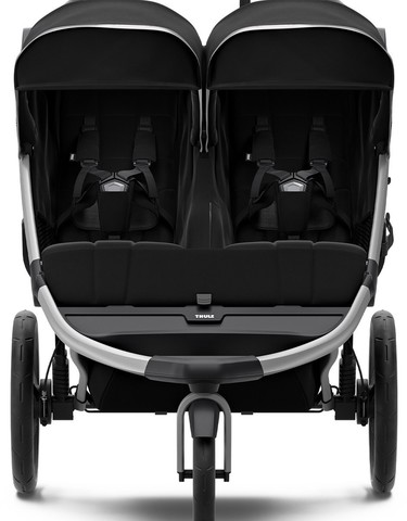 Картинка коляска Thule Urban Glide2 Double Black 2020 - 2