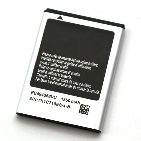 АКБ 1350 mAh (EB494358VU) для Samsung Galaxy S5830 / S5830i / B7510 / B7800 / i5700 / S5660 / S5670 / S6010 / S7500 Аккумулятор для телефонов