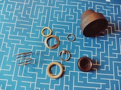 Ремкомплект фикcатора бура UNITED PARTS для BOSCH GBH2-26DRE  (1617000582)