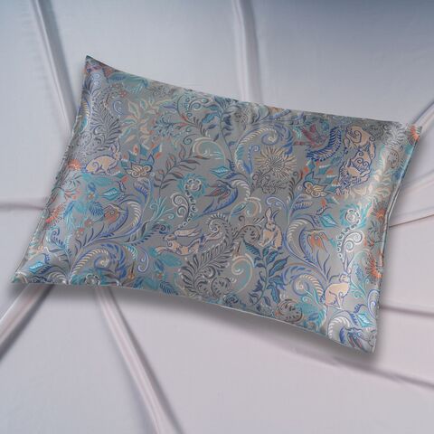 Наволочка 50x70 Mollen Утро светло-серая хлопковая