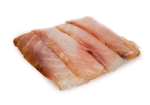 Балык осетра холодного копчения, нарезка~100г