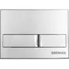 Berges 43371 Комплект : инсталляция NOVUM кнопка L3 хром глянец, унитаз VITA Rimless 49 см, сиденье дюропласт микролифт, быстросъём