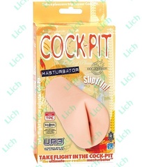 Упругий мастурбатор-попка с внутренним рельефом COCK-PIT