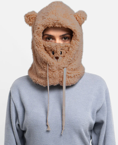 Картинка шарф-капюшон Skully Wear BNM-1311 black - 10