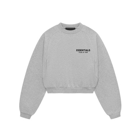 Свитшот Logo Crop Sweatshirt in Cotton-fleece