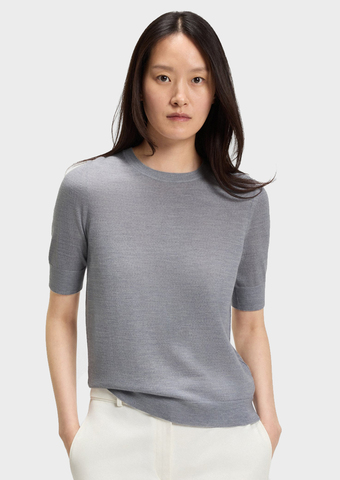 Джемпер с коротким рукавом BOSS Farbella