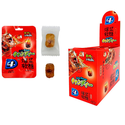 Жевательные конфеты со вкусом колы Tanchixiaodui 1кор*12бл*20шт, 20гр.