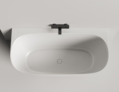 Salini 102527MF SOFIA WALL 160x80  Ванна, донный клапан 