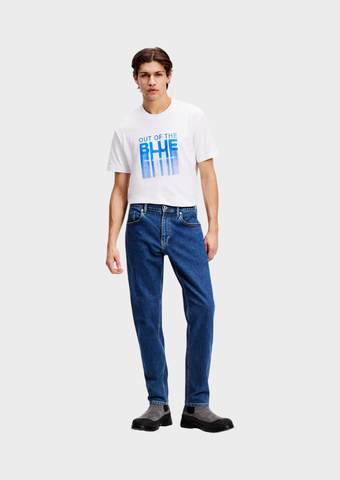 Джинсы KARL LAGERFELD JEANS Tapered Denim