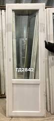 Дверь балконная пластиковая Б/У 210(в) х 74(ш)