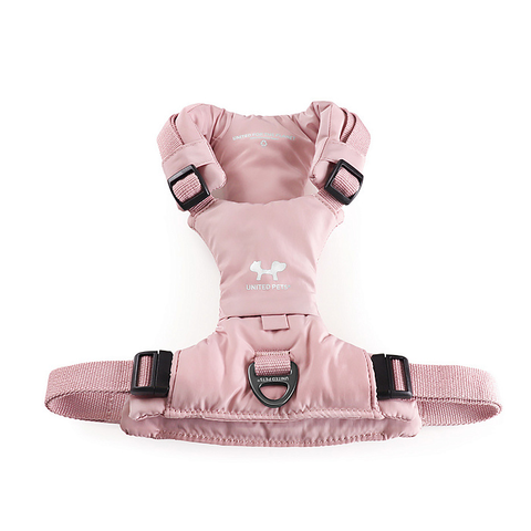 Шлейка United Pets для собак Citylife Y-образная XS 15 x 38-48, пыльная роза