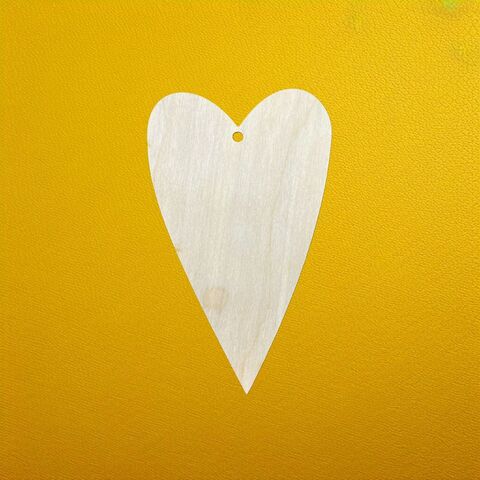 сердце 15*9см  (фанера)