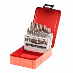 Набор метчиков комплектных М3-М12 21пр DIN352 HSS-G Ruko 245001 (В)