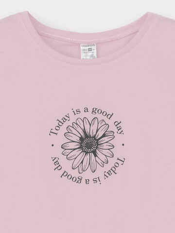 фуфайка  для девочки  КП 302763/розовый кварц