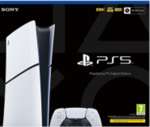 Игровая консоль Sony PlayStation 5 Slim Digital Edition (1ТБ, White, CFI-2018 B01)