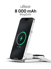 Внешний аккумулятор-док станция uBear MagSafe 3 в 1 Cruise 8000 mAh