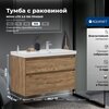 Aquanet 365913 Тумба с раковиной Nova Lite 2.0 100 R 2 ящ. цв. дуб рустикальный (365913)