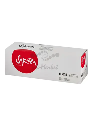 Картридж Sakura CF533A (205A) для HP, пурпурный, 900 к.