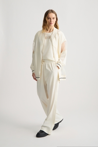 Liu Jo Брюки - джоггеры широкого кроя с бамбуковым волокном