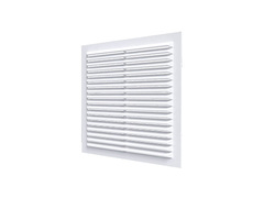 52-0-240 Решетка вентиляционная неразъемная, наклонные жалюзи, 170х240мм, (A1724C), ERA AUR (Россия)