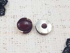 Пуговицы костюмные, d 1,8 см, вишнёвый