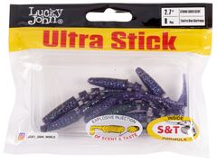 Мягкая съедобная приманка LJ Pro Series Ultra Stick 2.7 in (68 мм), цвет T52, 8 шт