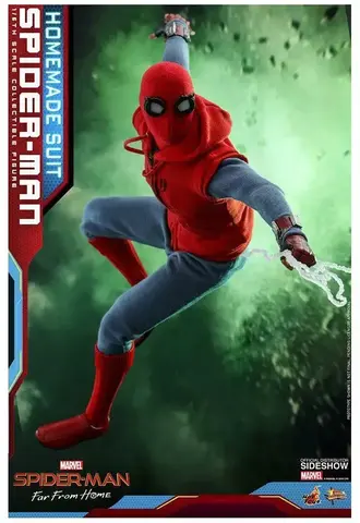 Фигурка Человек паук масштаб 1/6 Человек-паук Вдали от домам Hot Toys