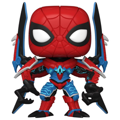 Фигурка Funko POP! Bobble Marvel Mech Strike Monster Hunters Spider-Man w/Chase (Exc) 63152