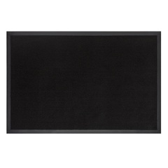 70-1-466 Коврик грязезащитный Ребро ПВХ, полиэстер, чёрный, 40х60см (РемоКолор)