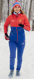 Утеплённый лыжный костюм Nordski Premium Patriot женский