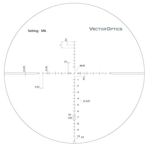 VECTOR OPTICS ORION 4-16x44 SFP