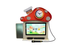 Профессиональный логопедический комплекс "Logo 9" в форме грибного домика