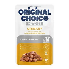 Original Сhoice VET Urinary консервы для взрослых кошек профилактика МКБ 85 гр