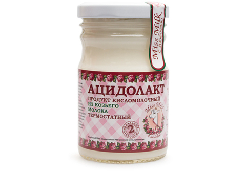Ацидолакт из козьего молока 2,5% "Miss Milk", 200мл